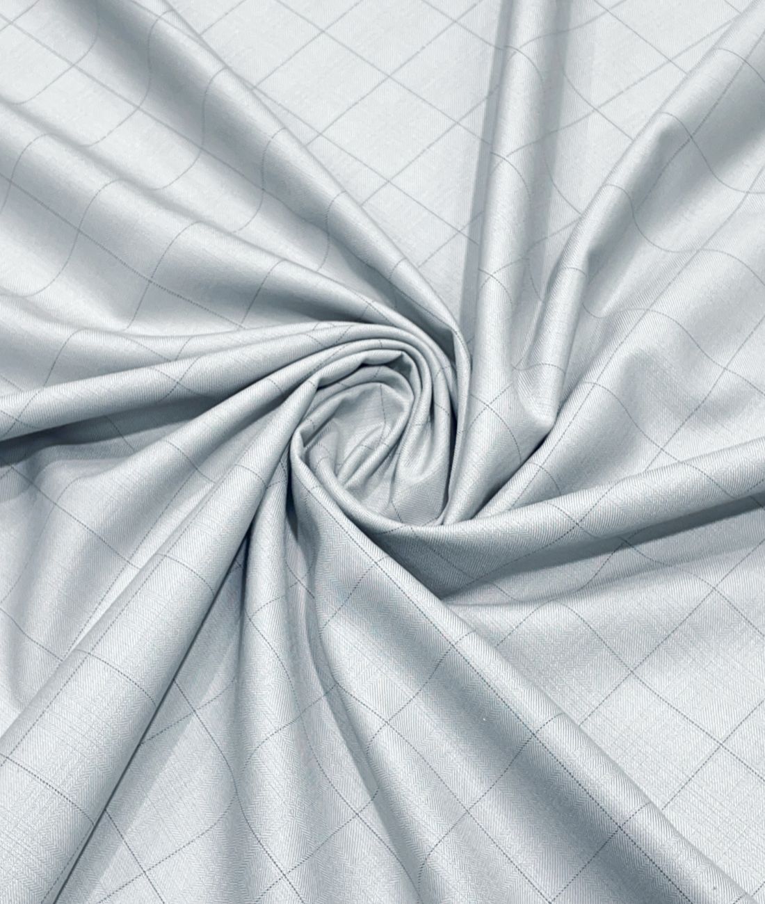 Italian Channel Light Grey Soft Feel Suiting Fabric - Tepchi Men