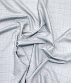 Italian Channel Light Grey Soft Feel Suiting Fabric - Tepchi Men