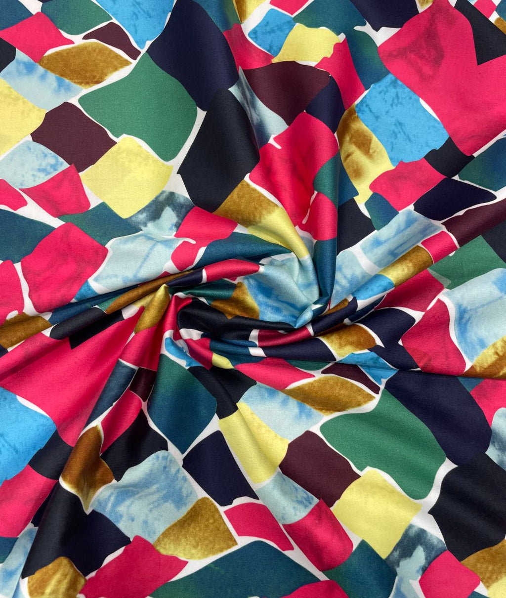 J.Hampstead Abstract Luxury 2 Ply Giza Cotton Fabric - Tepchi Men