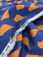 J.Hampstead Bird Print Luxury Giza Cotton Fabric for Men's Shirt - Tepchi Men