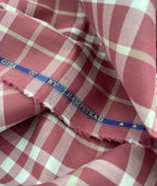 J.Hampstead Checks Luxe Edition Giza Cotton Fabric - Tepchi Men