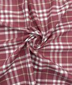 J.Hampstead Checks Luxe Edition Giza Cotton Fabric - Tepchi Men