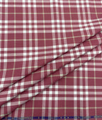 J.Hampstead Checks Luxe Edition Giza Cotton Fabric - Tepchi Men