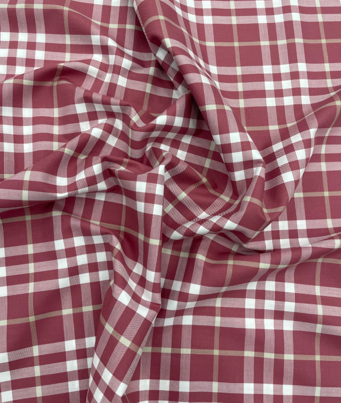 J.Hampstead Checks Luxe Edition Giza Cotton Fabric - Tepchi Men