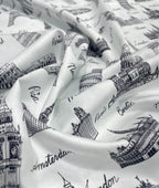 J.Hampstead City Prints Premium Giza Cotton Fabric for Men's Shirt - Tepchi Men