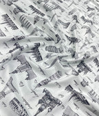 J.Hampstead City Prints Premium Giza Cotton Fabric for Men's Shirt - Tepchi Men
