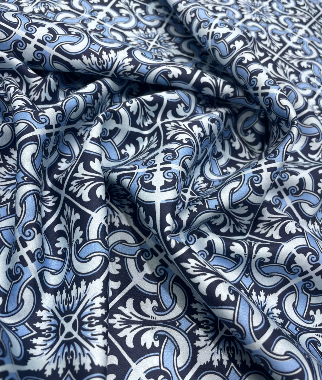 J.Hampstead Designer Printed Premiuim Giza Cotton Fabric for Men's Shirt - Tepchi Men