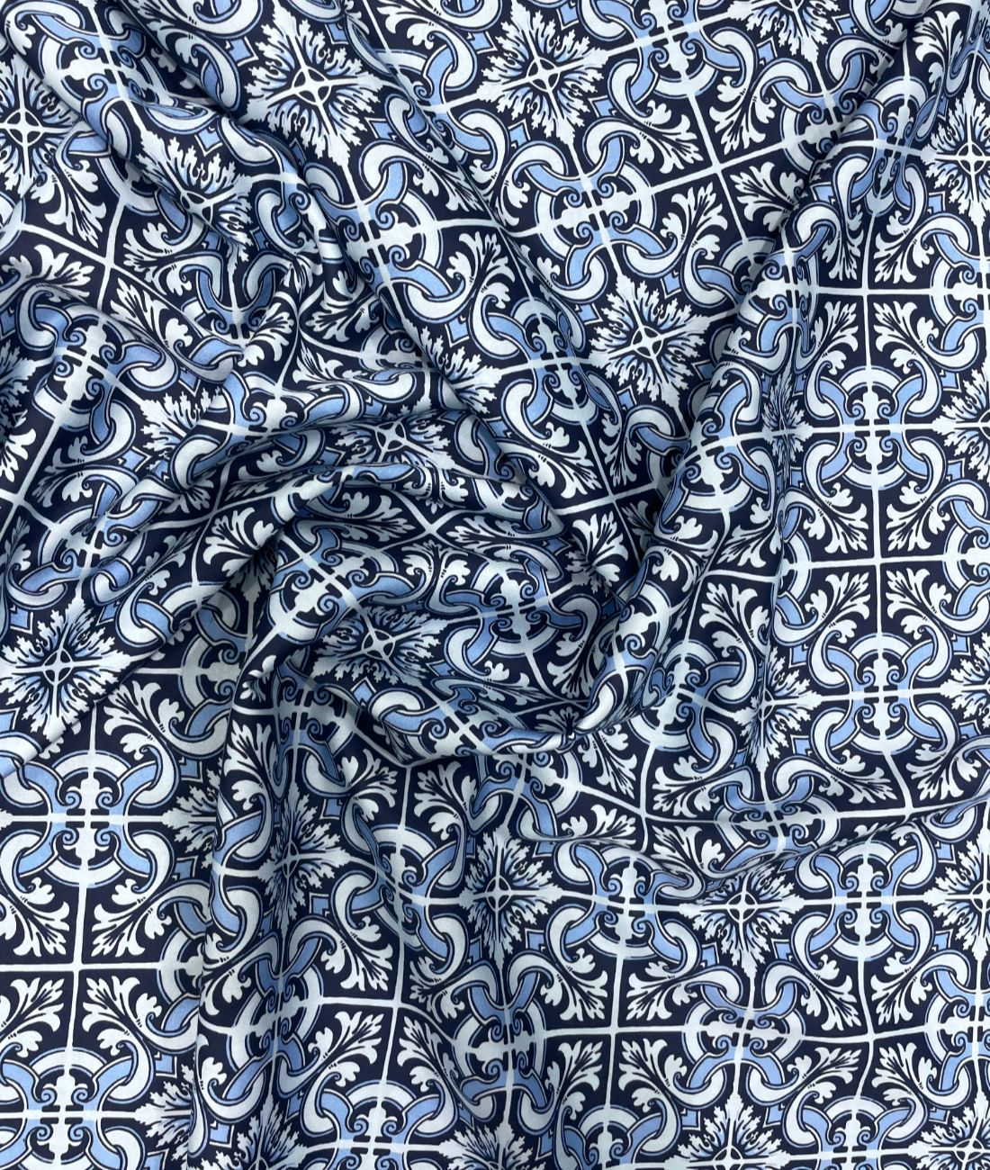 J.Hampstead Designer Printed Premiuim Giza Cotton Fabric for Men's Shirt - Tepchi Men