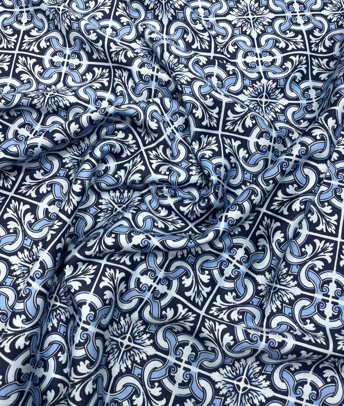 J.Hampstead Designer Printed Premiuim Giza Cotton Fabric for Men's Shirt - Tepchi Men