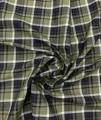 J.Hampstead Luxury 2 Ply Burberry Checks Giza Cotton Fabric for Men's Shirt - Tepchi Men