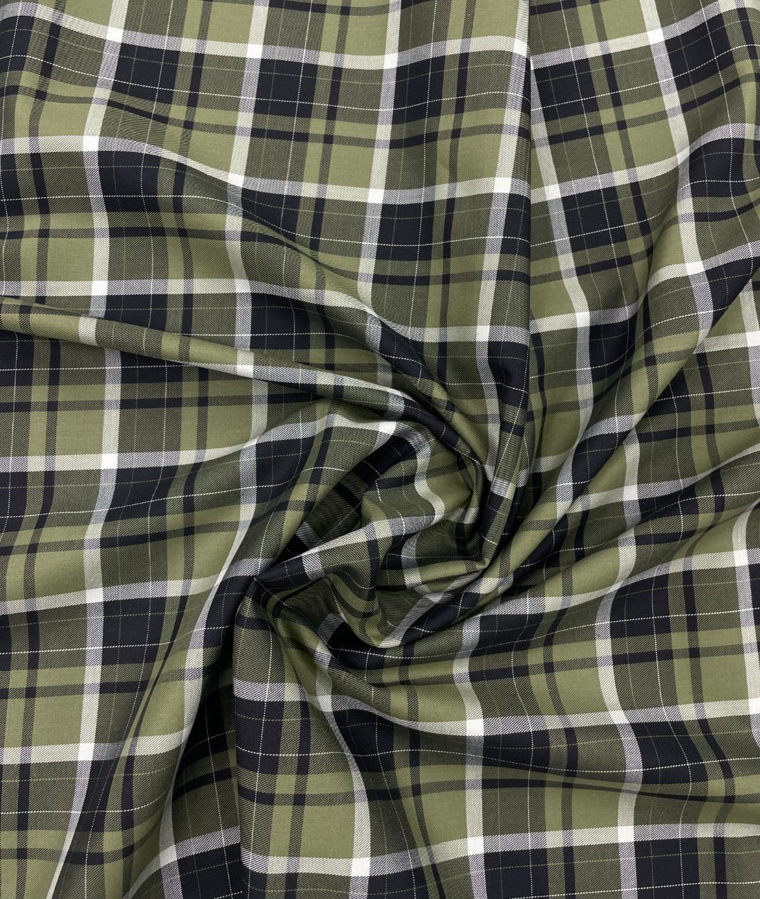 J.Hampstead Luxury 2 Ply Burberry Checks Giza Cotton Fabric for Men's Shirt - Tepchi Men