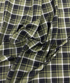 J.Hampstead Luxury 2 Ply Burberry Checks Giza Cotton Fabric for Men's Shirt - Tepchi Men