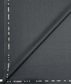 J.Hampstead Luxury Black with Self Pattern Suiting Fabric - Tepchi Men