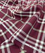 J.Hampstead Luxury Cotton Big Checks Men's Fabric - Tepchi Men