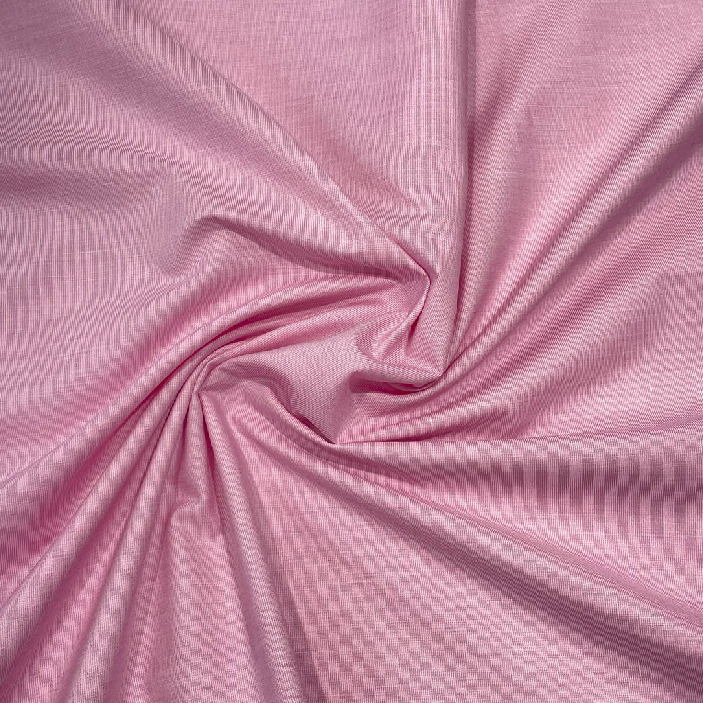 J.Hampstead Luxury Giza Cotton Baby Pink Men's Fabric - Tepchi Men