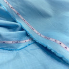 J.Hampstead Luxury Giza Cotton Fabric Blue Koi Colour - Tepchi Men