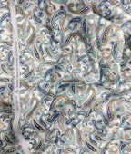 J.Hampstead Luxury Giza Cotton Paisley Printed Men's Unstitched Fabric - Tepchi Men