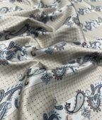 J.Hampstead Paisley Printed Luxury Giza Cotton Fabric for Shirts - Tepchi Men