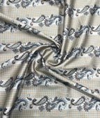 J.Hampstead Paisley Printed Luxury Giza Cotton Fabric for Shirts - Tepchi Men