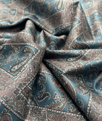 J.Hampstead Paisley Printed Luxury Giza Cotton Shirt Fabric - Tepchi Men