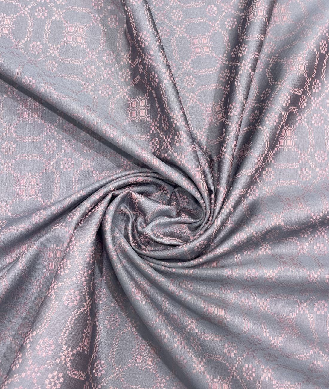 J.Hampstead Printed Jacquard Luxury Giza Cotton Fabric for Men's Shirt - Tepchi Men