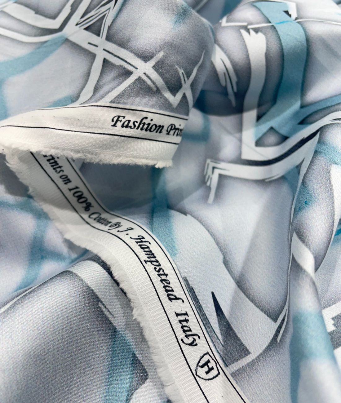 J.Hampstead Printed Luxury Giza Cotton Fabric - Tepchi Men