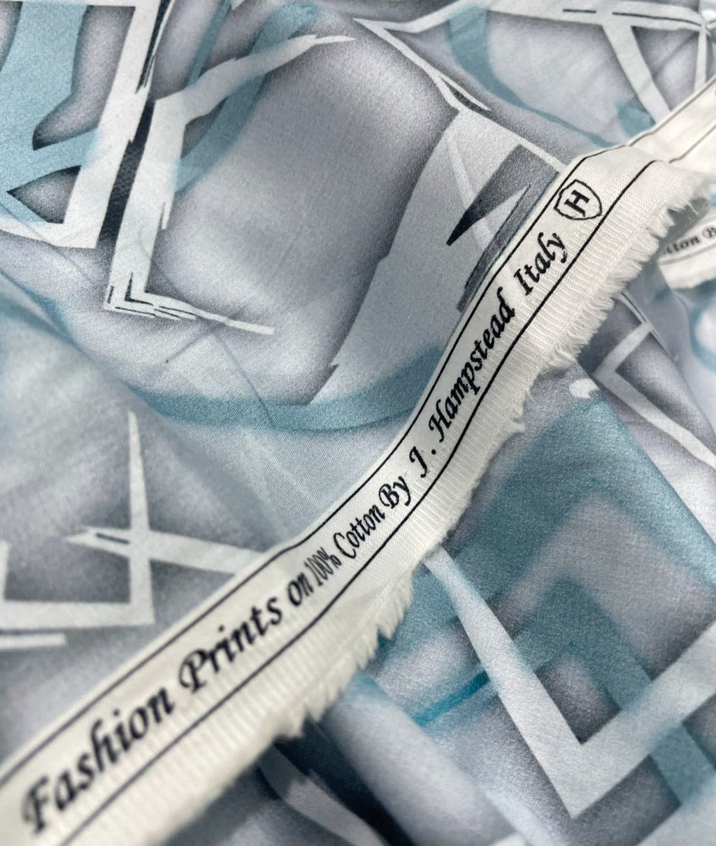 J.Hampstead Printed Luxury Giza Cotton Fabric - Tepchi Men