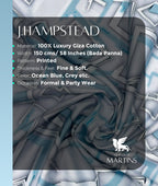 J.Hampstead Printed Luxury Giza Cotton Fabric - Tepchi Men