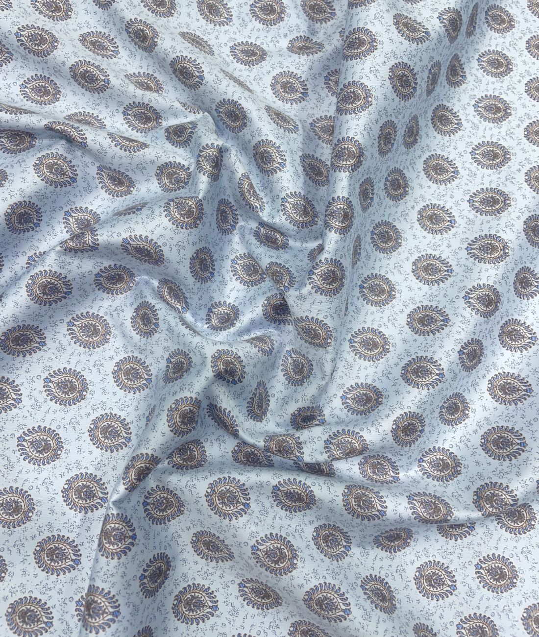 J.Hampstead Printed Luxury Giza Cotton Fabric for Men's Shirt - Tepchi Men