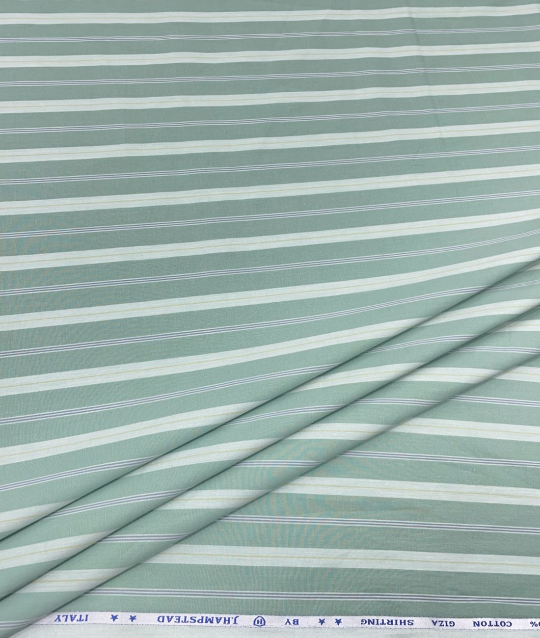 J.Hampstead Stripe Luxury Giza Cotton Fabric for Men's Shirt - Tepchi Men