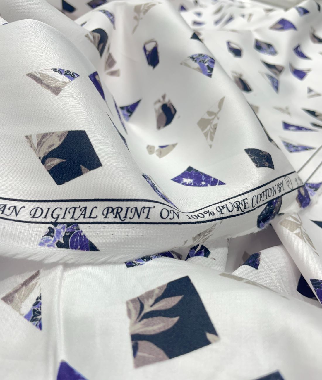 J.Hampstead White Exotic Ultra Luxury Giza Cotton Fabric for Shirt - Tepchi Men