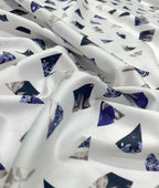 J.Hampstead White Exotic Ultra Luxury Giza Cotton Fabric for Shirt - Tepchi Men