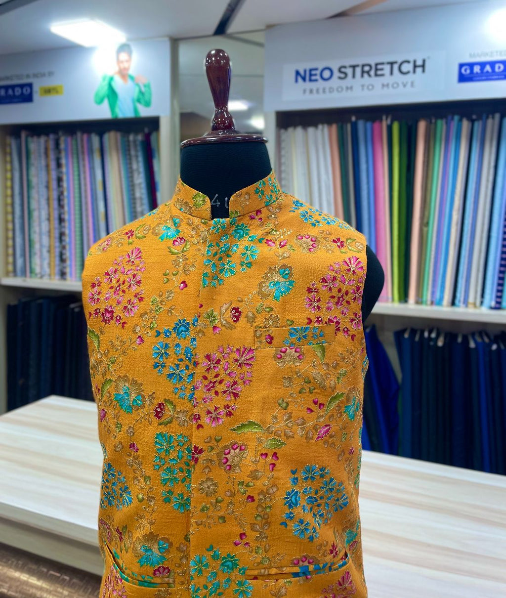 Kurta Sadri Outfit for Haldi Ceremony - Tepchi Men