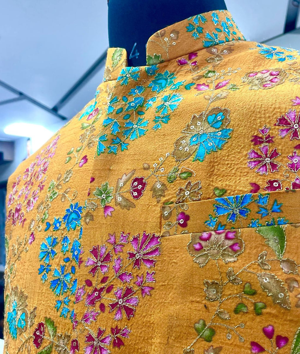 Kurta Sadri Outfit for Haldi Ceremony - Tepchi Men