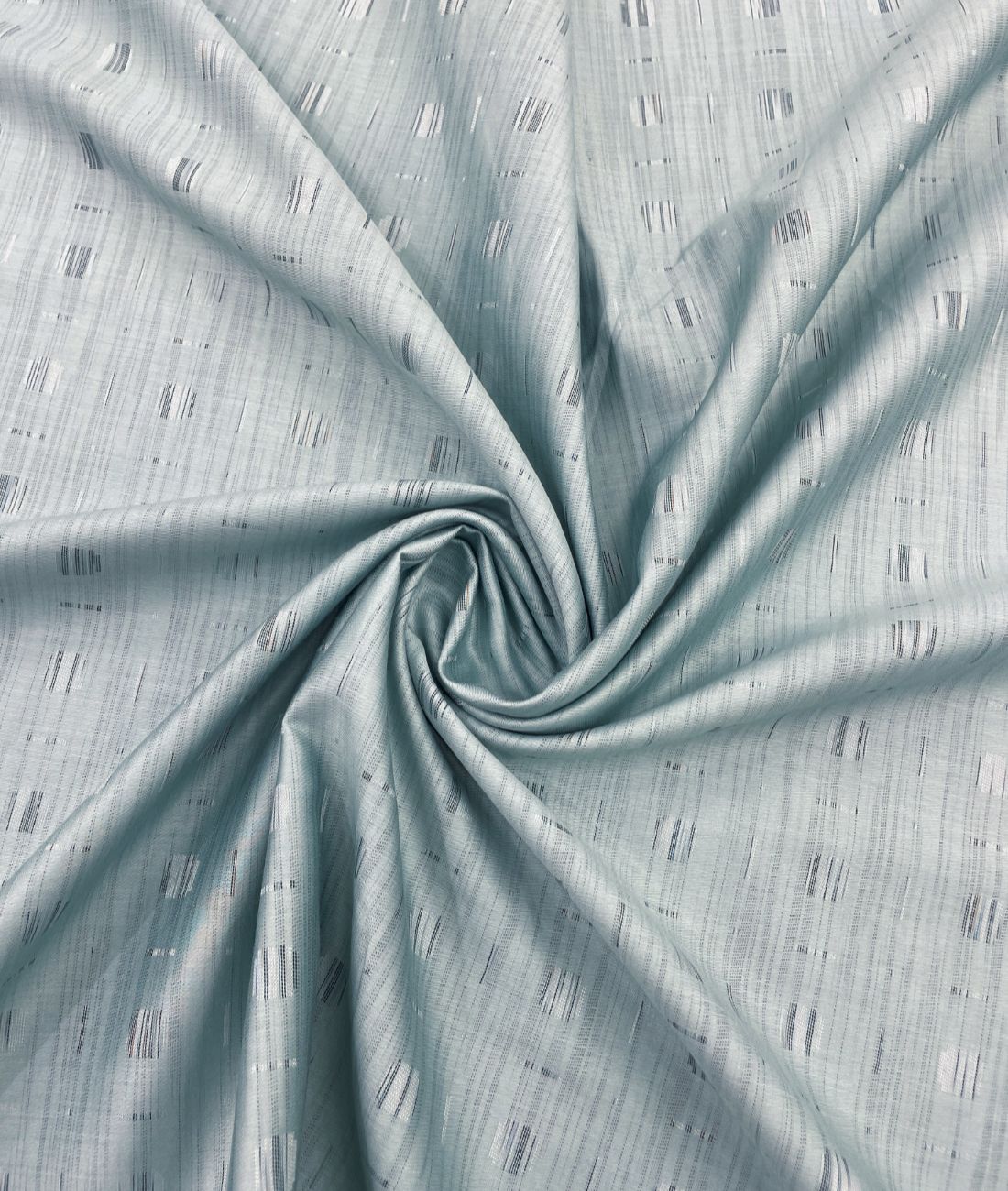 Light Turquoise Giza Cotton Fabric for Shirt & Kurta - Tepchi Men