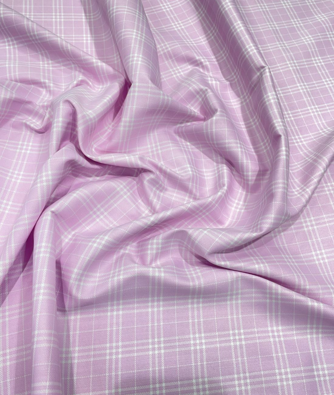 Loro Piana Anti Wrinkle Checks Fabric for Premium Men's Shirt - Tepchi Men