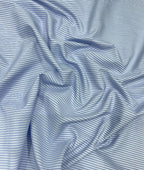 Loro Piana Blue Stripe Trending Fabric Men's Shirt - Tepchi Men