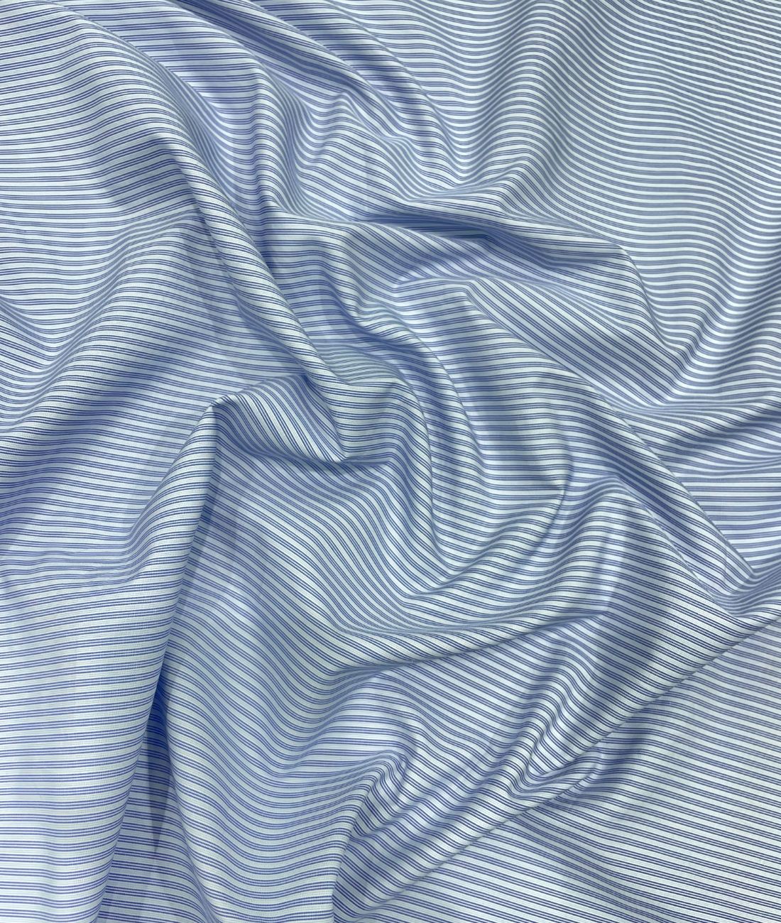 Loro Piana Blue Stripe Trending Fabric Men's Shirt - Tepchi Men