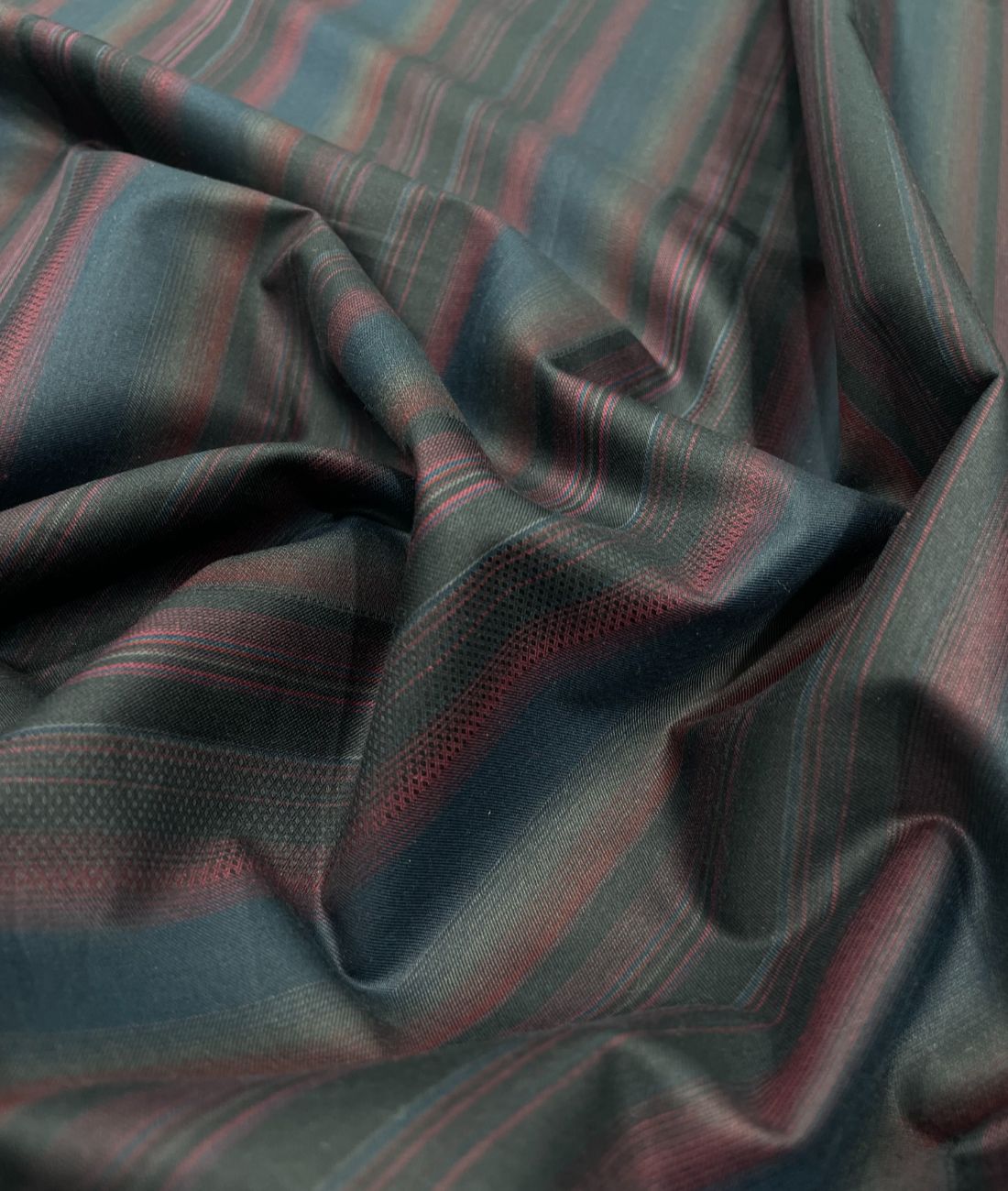 Loro Piana Stripe Luxury Designer Giza Cotton Fabric for Shirt - Tepchi Men