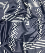 Luxury Abstract Printed Giza Cotton Fabric for Men's Shirt - Tepchi Men