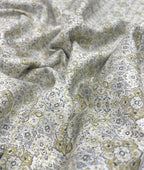 Luxury Paisley Printed Giza Cotton Fabric for Men's Shirt - Tepchi Men