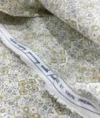 Luxury Paisley Printed Giza Cotton Fabric for Men's Shirt - Tepchi Men