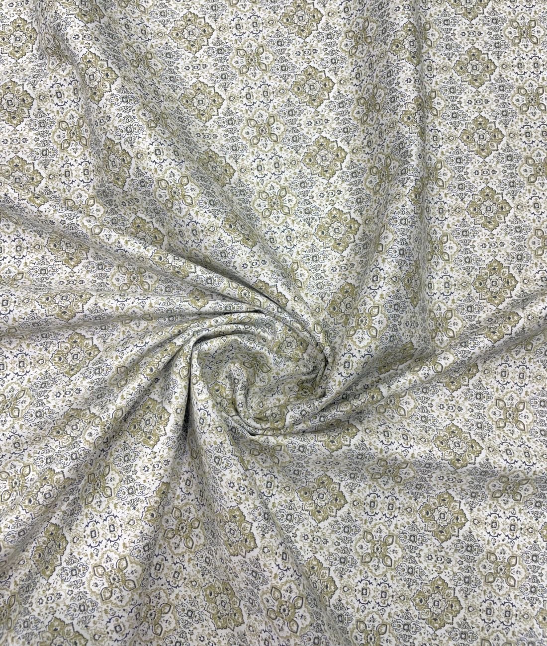 Luxury Paisley Printed Giza Cotton Fabric for Men's Shirt - Tepchi Men