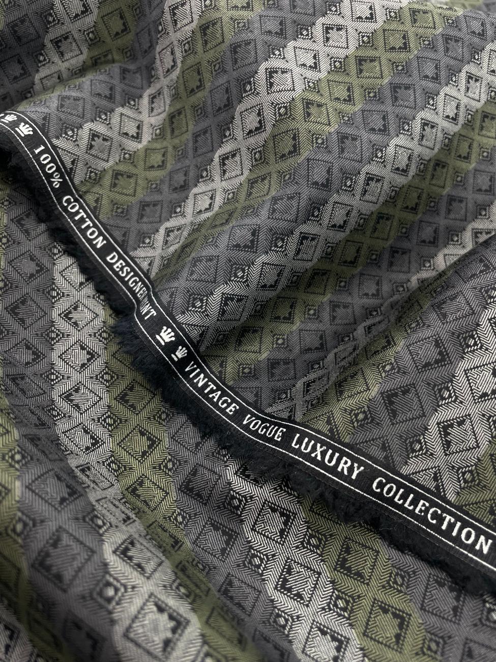 Luxury Printed Shirt Fabric for Men's Shirt - Tepchi Men