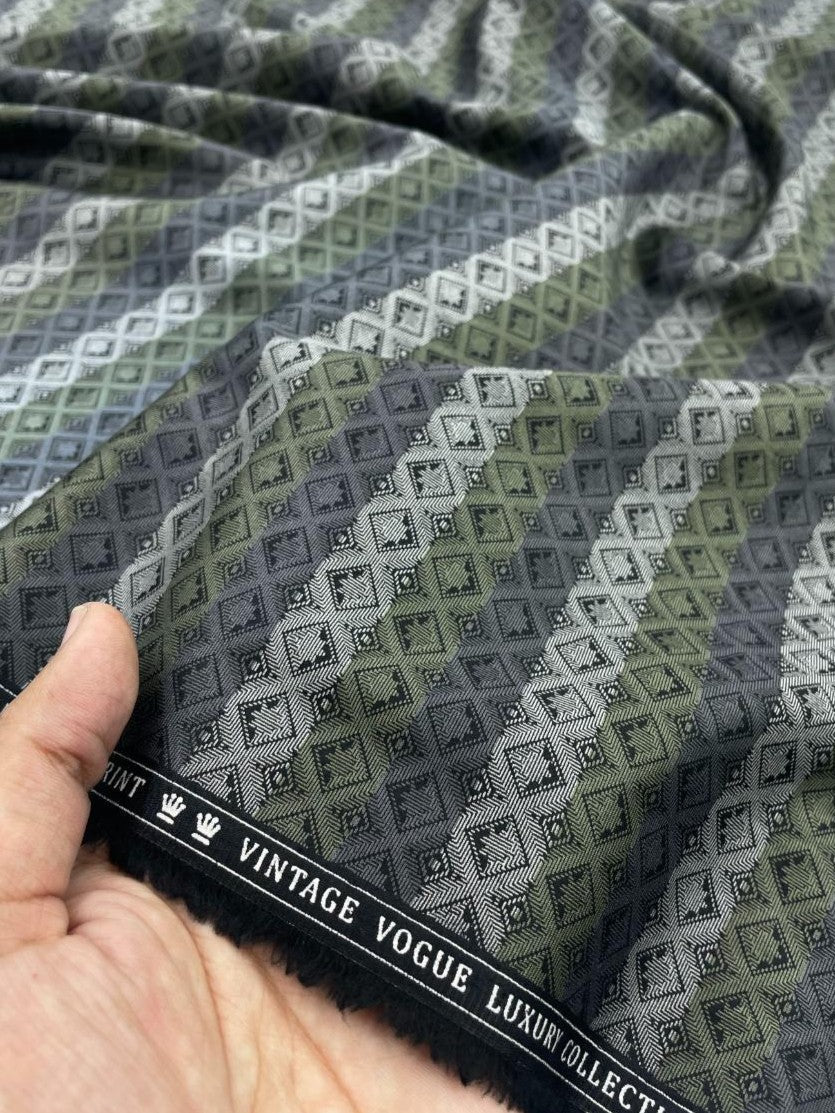 Luxury Printed Shirt Fabric for Men's Shirt - Tepchi Men