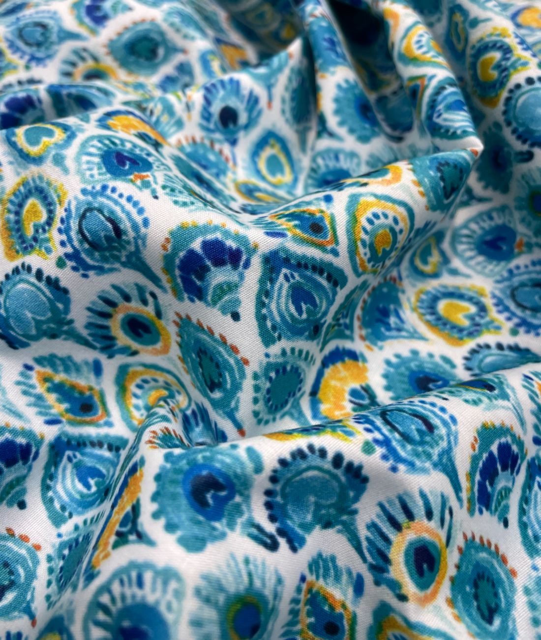 Navsari Heavy Printed Anti Wrinkle Giza Cotton Fabric for Men's Shirt - Tepchi Men