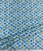 Navsari Heavy Printed Anti Wrinkle Giza Cotton Fabric for Men's Shirt - Tepchi Men
