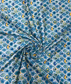 Navsari Heavy Printed Anti Wrinkle Giza Cotton Fabric for Men's Shirt - Tepchi Men