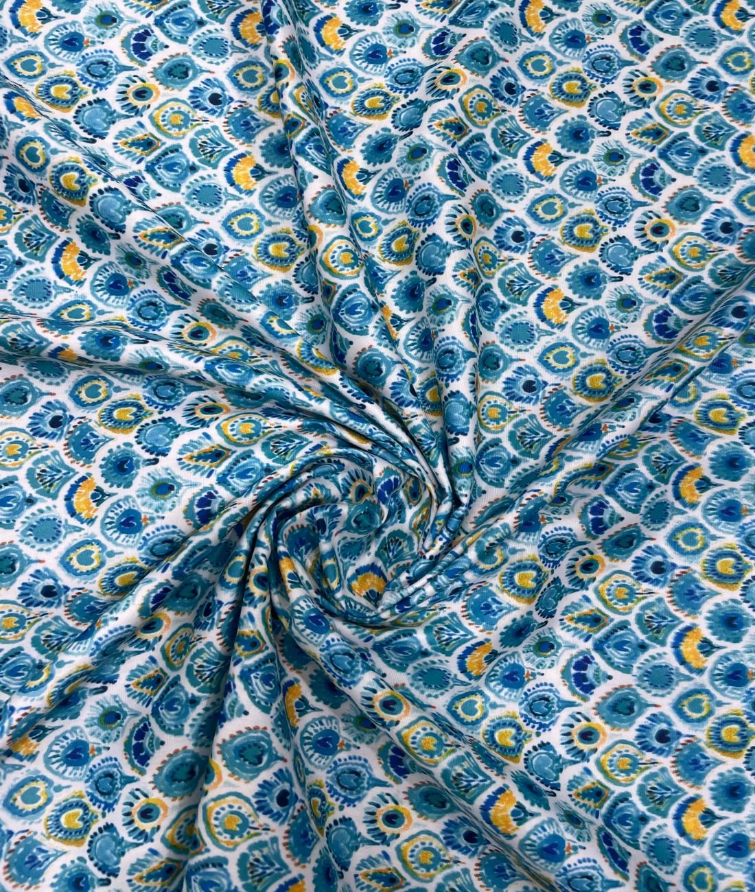 Navsari Heavy Printed Anti Wrinkle Giza Cotton Fabric for Men's Shirt - Tepchi Men