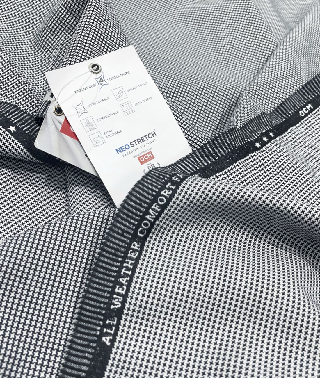 OCM Neo Stretch Luxury Suiting Fabric - Tepchi Men